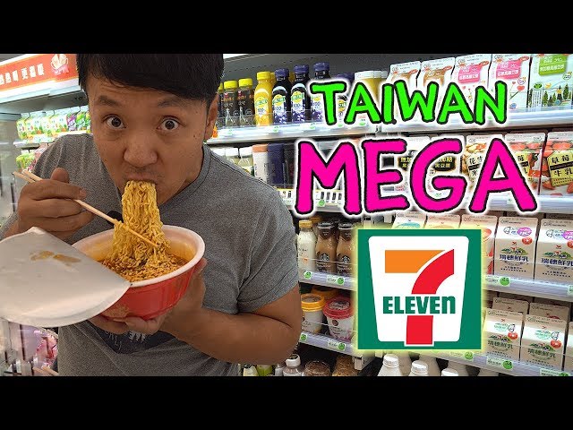 影／台灣小7「爆炸性勝利」！美國YouTuber狂嗑整間：沒吃過這麼好吃的