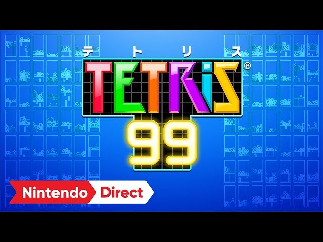 俄羅斯方塊版吃雞！百人同時在線的《Tetris99》比手速