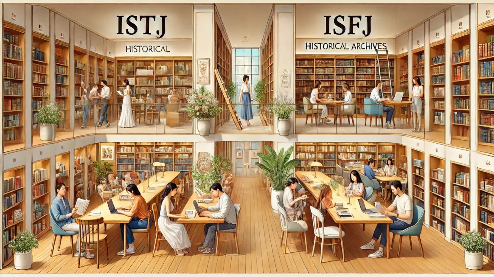 ISTJ 會計型／ISFJ 保護者型