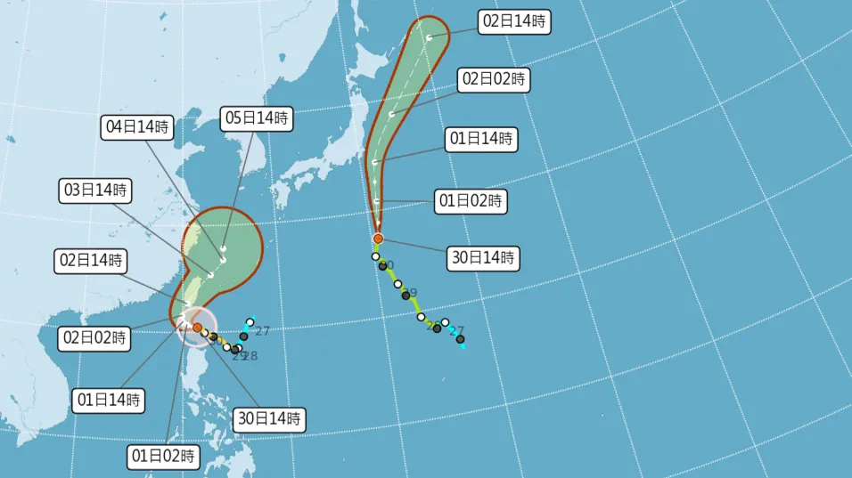 澎湖、連江晚間停班停課　全台各地10/1快訊一次看