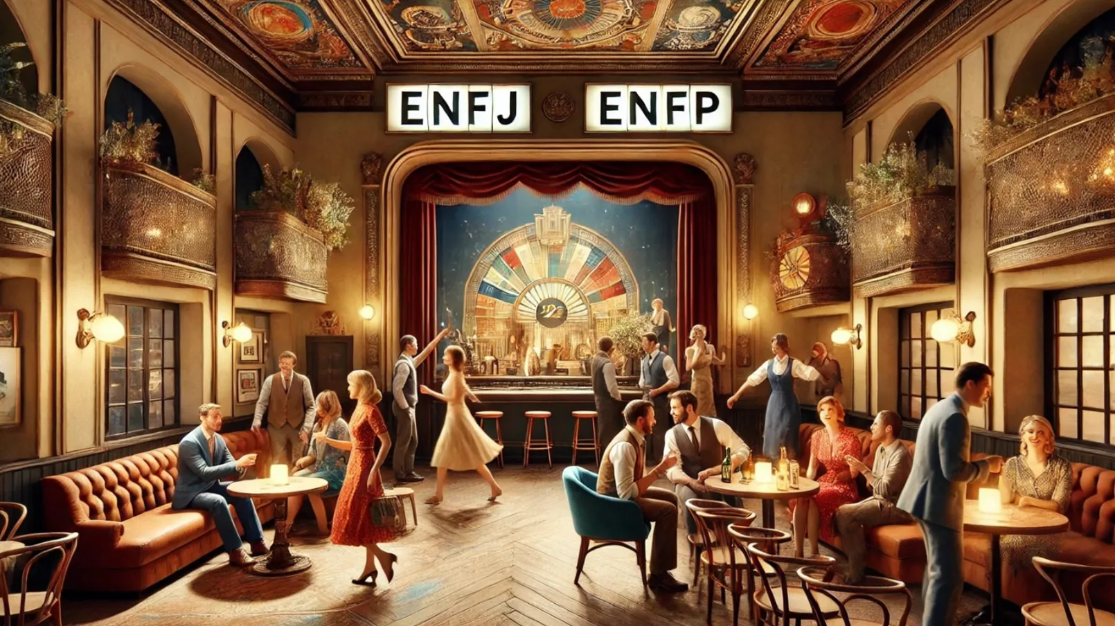 ENFJ 導師型／ENFP 記者型