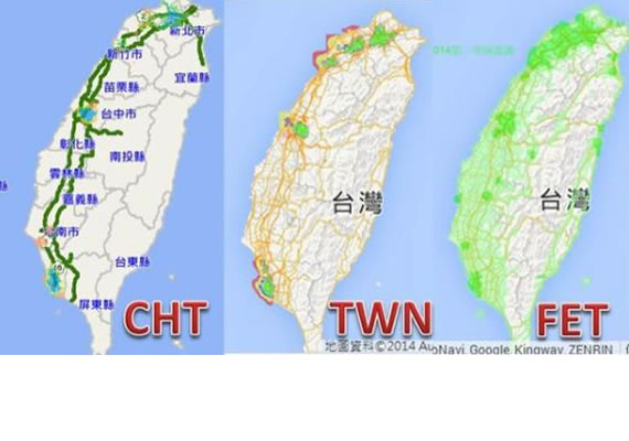 Top4情報：4G涵蓋率