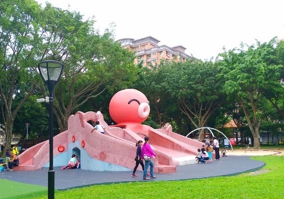 雙北公園特色溜滑梯一次看！