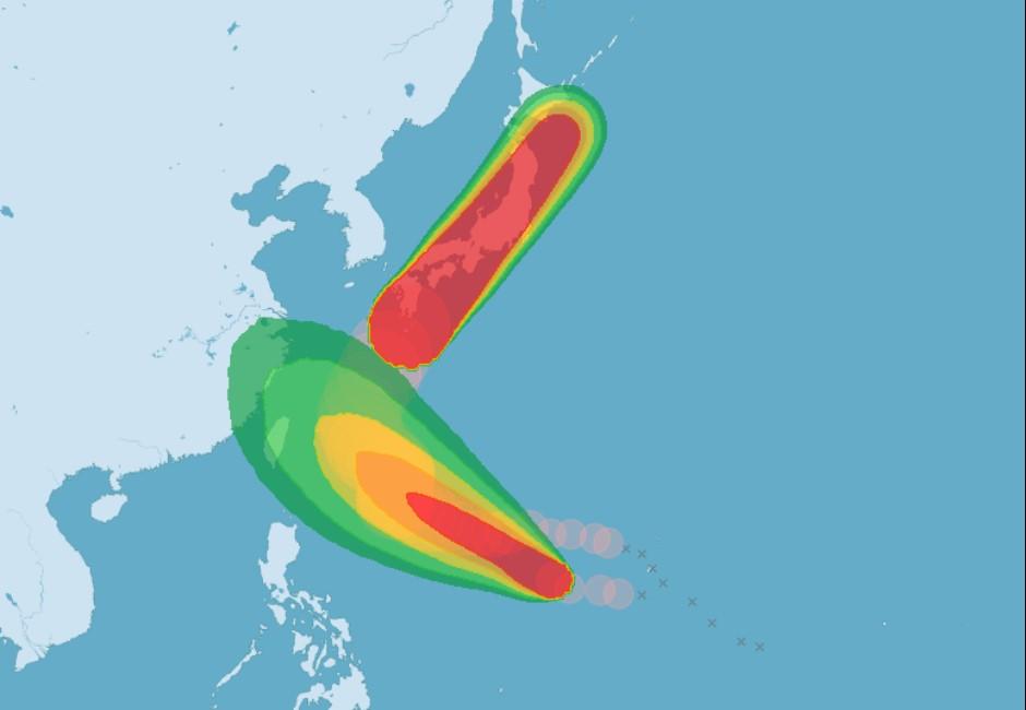 不看好台灣能再躲過！雙刀颱接力 專家：康芮是否撲台這天是關鍵