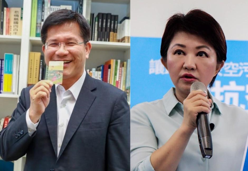 台中當選率出現黃金交叉！國民黨大會師後 盧秀燕首次領先林佳龍