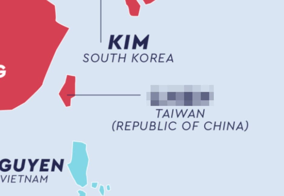 全球最常見姓氏都在這張圖！台灣每十個人就有一個是「菜市場姓」
