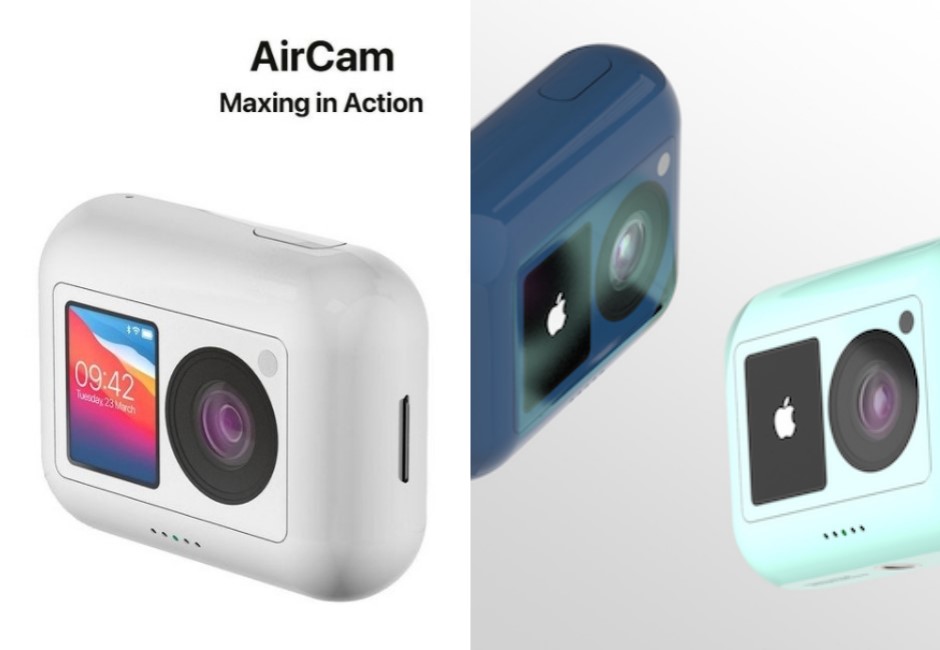 蘋果首款運動相機「AirCam」概念圖曝光！超狂「7大亮點」一次看