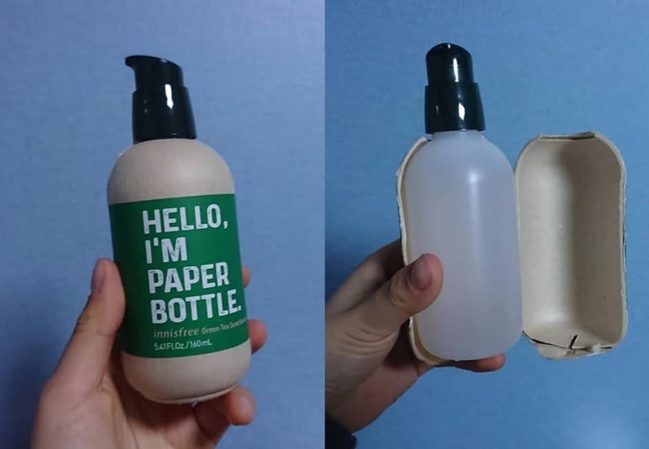 韓國美妝Innisfree推「環保紙瓶」　網友實測剪開⋯驚見「塑膠瓶」