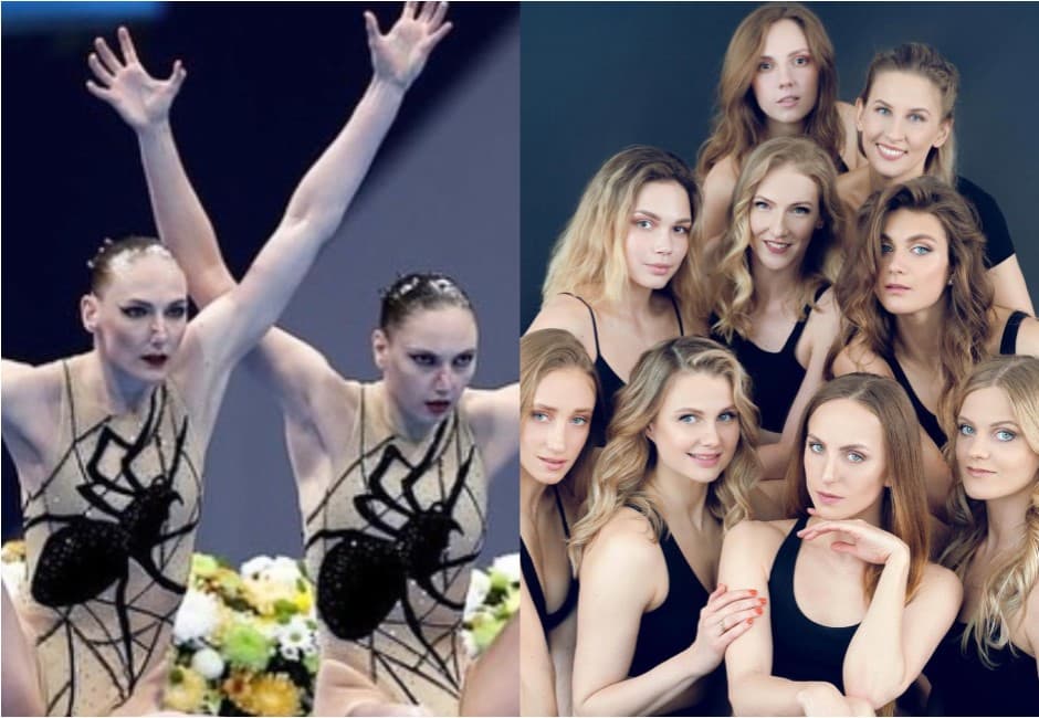 俄羅斯超強水上芭蕾女團21年沒輸過　水中維持髮型靠「果凍」原料
