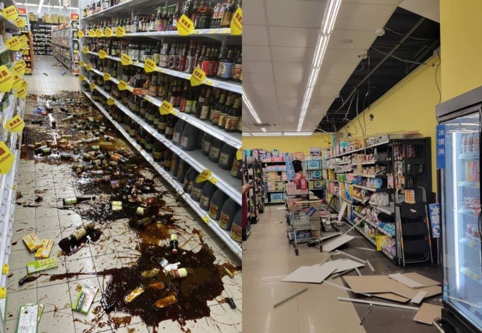 最新／台東連續發生28起地震！全台民眾均有感　超市天花板從天而降、賣場醬油慘碎成一地