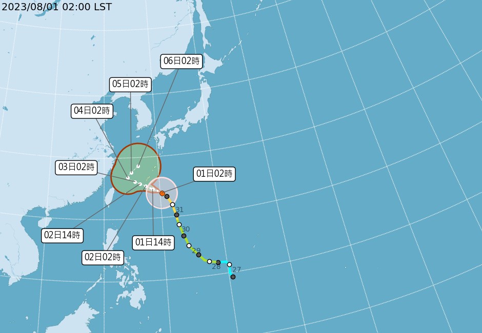 颱風預測「大亂鬥」！卡努路徑一夜翻轉　雨勢恐持續至周末