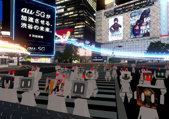 翻攝バーチャル渋谷-Virtual-Shibuya-虛擬澀谷