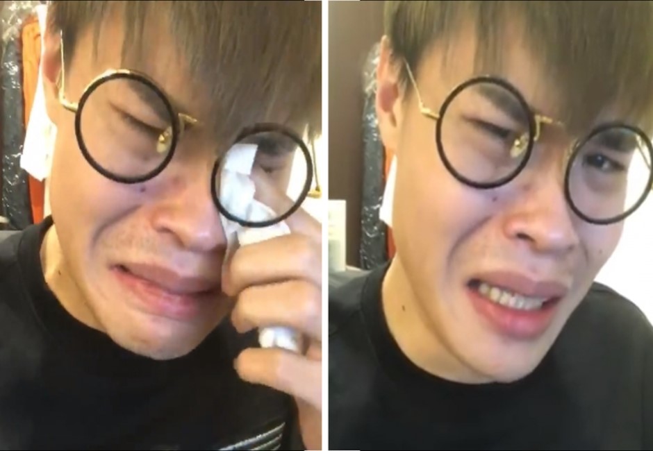 聖嫂有別人了?聖結石爆哭到臉歪 猛喊「為何要騙我」