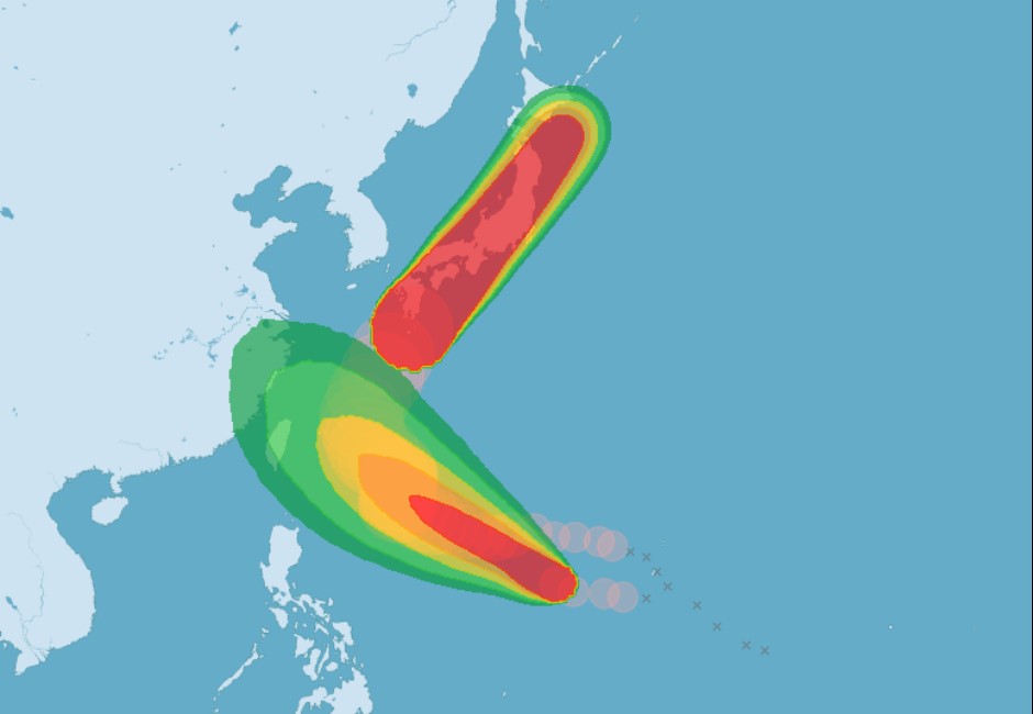 不看好台灣能再躲過!雙刀颱接力 專家:康芮是否撲台這天是關鍵