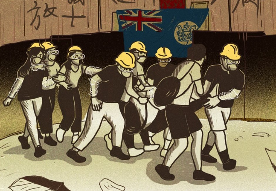 香港示威者激進抗爭的案例!路透社報導勇武支持度急升到90%