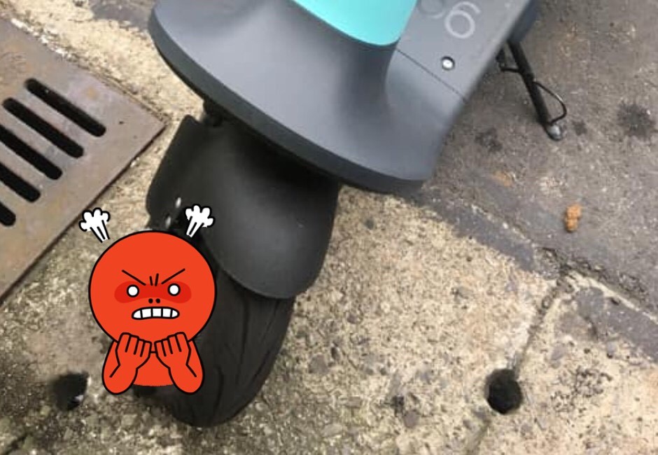 網友租機車發現騎不動 一看車輪傻眼…台灣人自私行徑被罵爆!