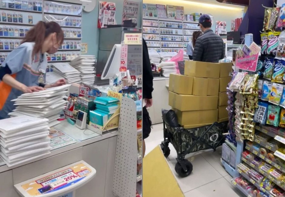 可怕!超商店員崩潰!雙11還沒來包裹先「塞爆座位區」 超實用「到府收件」方法曝光