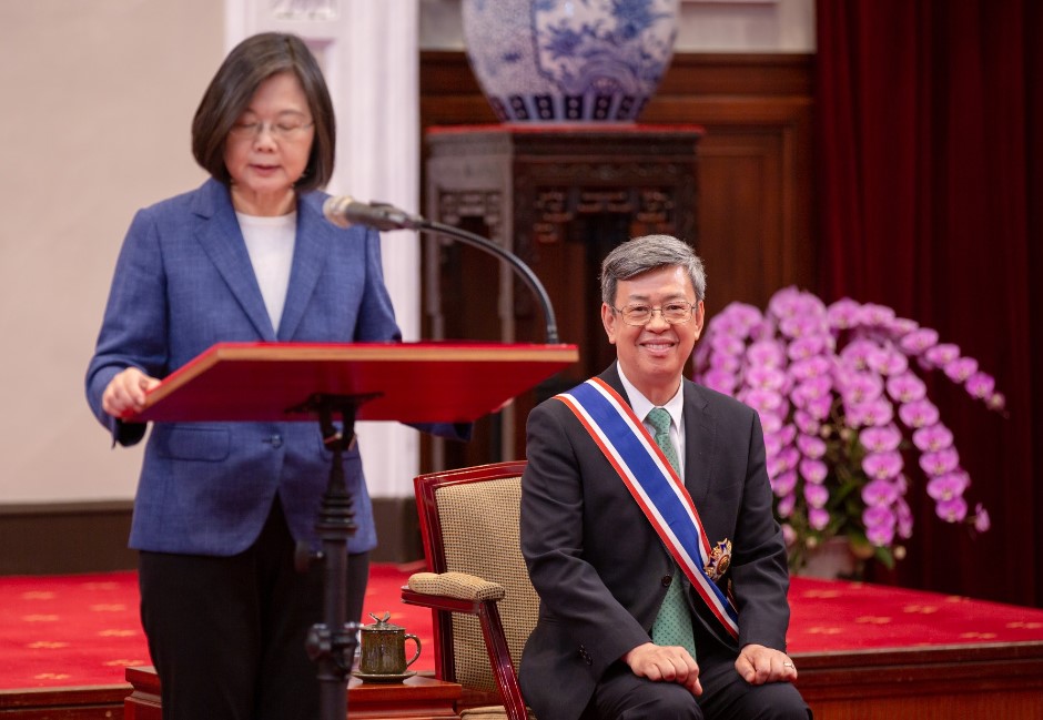 內閣人事再熱議!傳陳建仁點頭接閣揆、顧立雄接國防部長