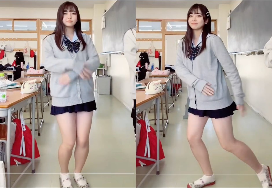 超魔性舞蹈!15歲櫻花妹「18秒舞蹈短片」逾1800萬觀看 網冒愛心:真的太可愛