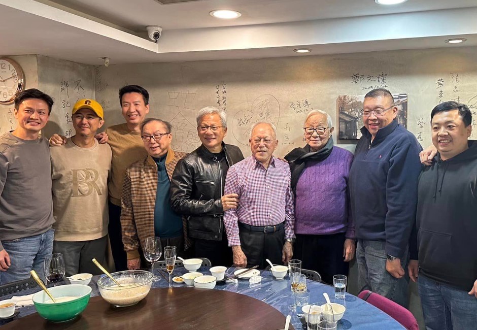 AI教父黃仁勳、張忠謀、林百里齊聚!科技大老的美食地圖一文整理