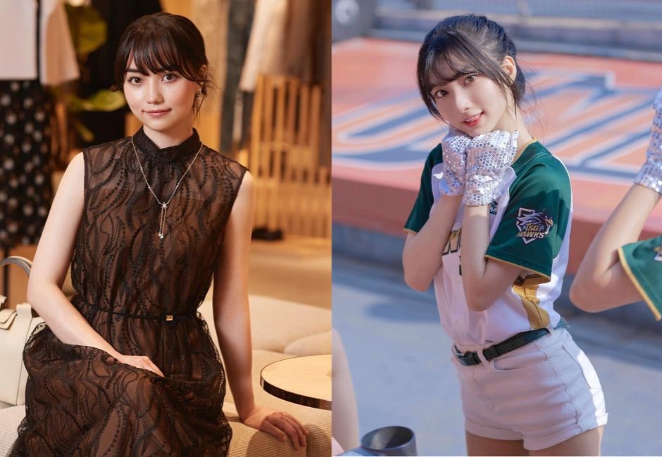 啦啦隊新女神「一粒」美貌神似黑嘉嘉 呆萌熱跳台鋼葉保弟應援曲漲粉38倍