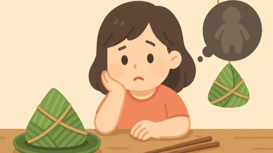 吃粽子怕胖怕脹氣嗎?營養師教你「2物」鏟油 端午吃得開心無負擔