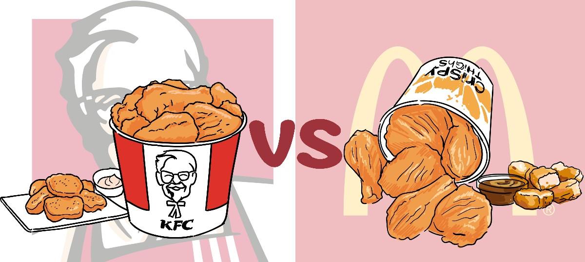 KFC有「麥樂雞」，麥當勞又有「桶餐」？兩大快餐店對抗再升級