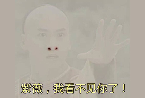 【圖多】就是要你什麼都看不到！中國網友瘋傳霧霾表情包！