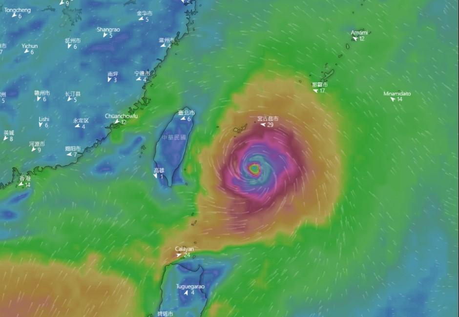 玲玲颱風持續長大「13縣市嚴防大雨」！法西可能生成接力