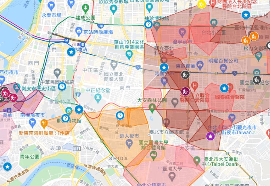 本土確診大爆發雙北「紅色警戒」　神人自製足跡Google地圖秒查風險區