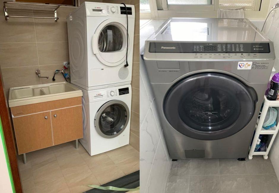 洗脫烘VS洗衣機乾衣機堆疊組合？網友：重點在於你家空間夠不夠