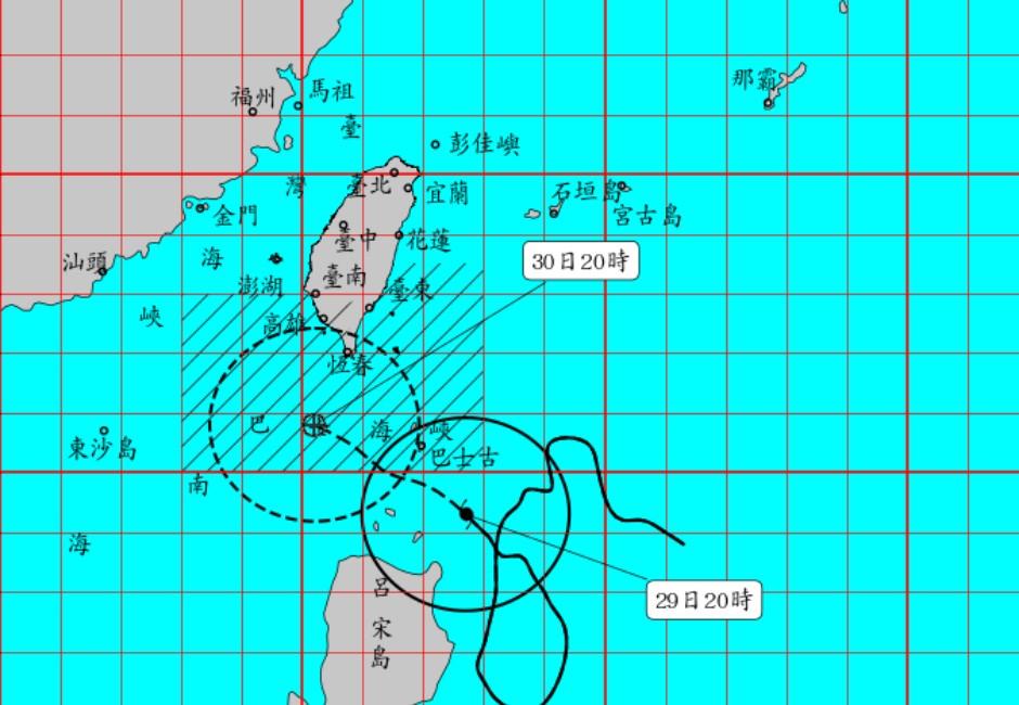 不斷更新／北北基桃有機會嗎？蘇拉颱風8/30全台停班停課一覽表