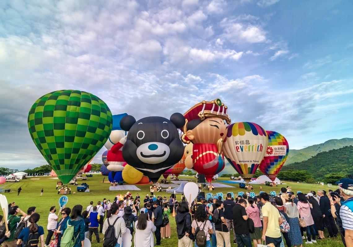 2024臺灣國際熱氣球嘉年華來啦！台東空氣品質全國奪冠　一起飛上高空「深呼吸」