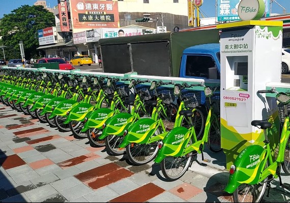 翻攝FB／台南市公共自行車T-Bike